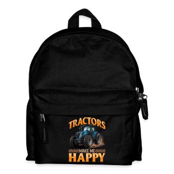 Tractor Kids Farm Lifestyle - Kinder Rucksack - Schwarz - Vorne
