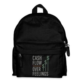 Accounting student cpa in training excel jokes - Kids' Backpack - black - Front