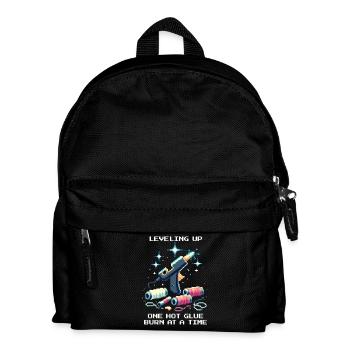 Passer au niveau supérieur : combustion de colle chaude | Cosplay - Sac à dos Enfant - noir - Devant