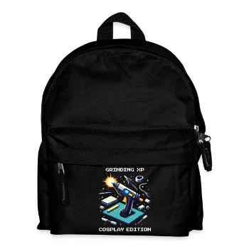 Grinding XP – Édition Cosplay | Artisanat, Con - Sac à dos Enfant - noir - Devant