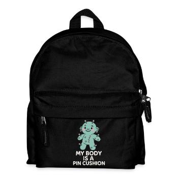 Piercing Addict Body Mod Enthusiast - Kids' Backpack - black - Front
