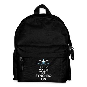 Synchronschwimmen Kunstschwimmen Wassersport - Kinder Rucksack - Schwarz - Vorne