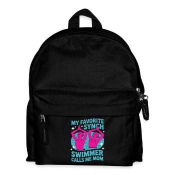 Synchronschwimmen Kunstschwimmen Wassersport - Kinder Rucksack - Schwarz - Vorne