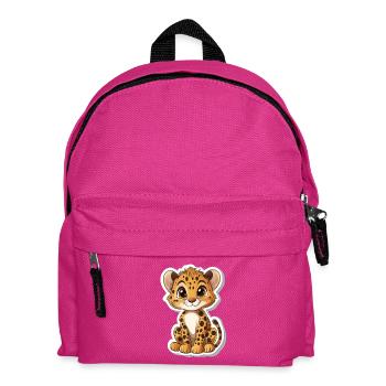 Lion - Kids' Backpack - fuchsia - Front