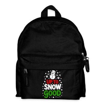 Up to Snow Good - Kids' Backpack - black - Front