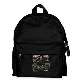 Harvest Of Souls Reaper Filmplakat Halloween - Kinder Rucksack - Schwarz - Vorne