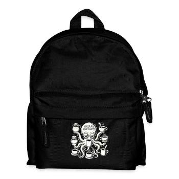J’ai besoin des huit tasses - Sac à dos Enfant - noir - Devant