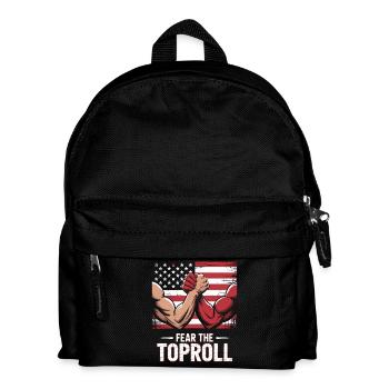 Arm Wrestling Arm Wrestling Fear The Toproll - Kids' Backpack - black - Front
