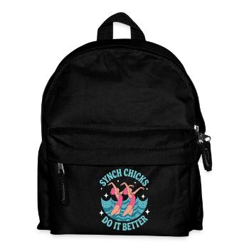 Synchronschwimmen Kunstschwimmen Wassersport - Kinder Rucksack - Schwarz - Vorne