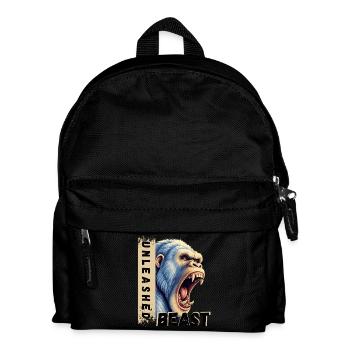 Gorrila UNLEASHED - Gym  - Kinder Rucksack - Schwarz - Vorne