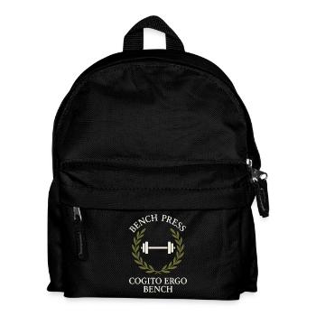 Drôle de développé couché Meme Spot Me Bro Powerlifting - Sac à dos Enfant - noir - Devant