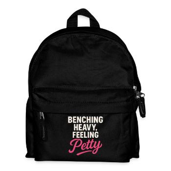 Drôle de développé couché Meme Spot Me Bro Powerlifting - Sac à dos Enfant - noir - Devant