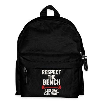 Drôle de développé couché Meme Spot Me Bro Powerlifting - Sac à dos Enfant - noir - Devant