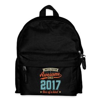 Awesome Since 2017 - Kids' Backpack - black - Front