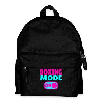 Boxing Mode ON - Martial Artists and Boxers - Kids' Backpack - black - Front