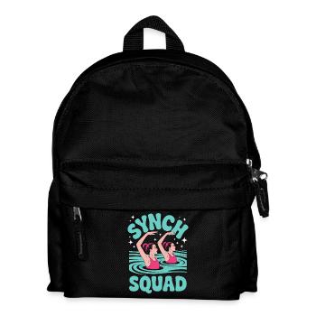 Synchronschwimmen Kunstschwimmen Wassersport - Kinder Rucksack - Schwarz - Vorne