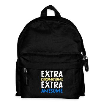 Chromosome supplémentaire extra génial - Sac à dos Enfant - noir - Devant