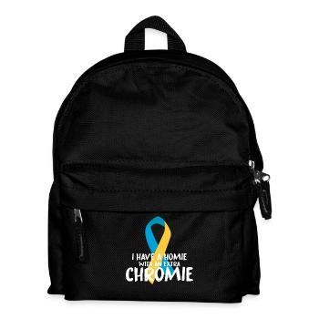 Conception du ruban Chromie - Sac à dos Enfant - noir - Devant