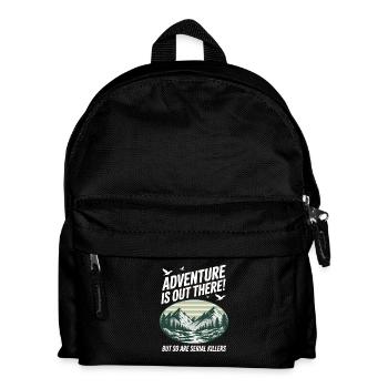 L’aventure est là-bas Tueurs en série - Sac à dos Enfant - noir - Devant