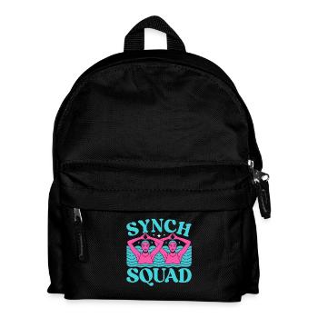 Synchronschwimmen Kunstschwimmen Wassersport - Kinder Rucksack - Schwarz - Vorne