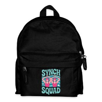Synchronschwimmen Kunstschwimmen Wassersport - Kinder Rucksack - Schwarz - Vorne