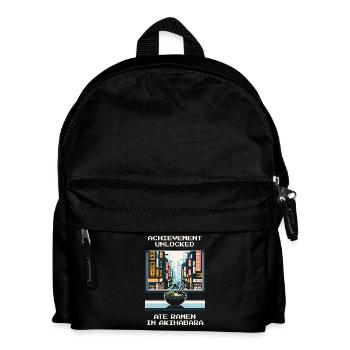 Erfolg: Ramen in Akihabara | Tokio Ramen - Kinder Rucksack - Schwarz - Vorne