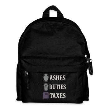 Corpse Science Dark Humor Death Positive - Kids' Backpack - black - Front