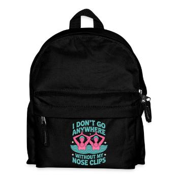 Synchronschwimmen Kunstschwimmen Wassersport - Kinder Rucksack - Schwarz - Vorne