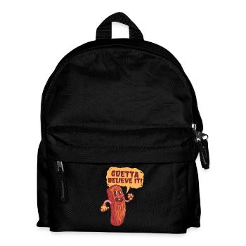 Goetta Wurst Goetta Believe It - Kinder Rucksack - Schwarz - Vorne