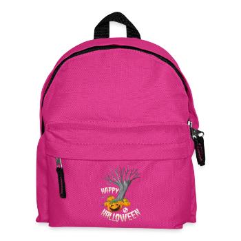 Halloween Jack-o-Lanterns Farm - Kids' Backpack - fuchsia - Front