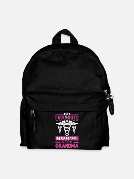 Proud Nurse Grandma Gifts - Kids' Backpack - black