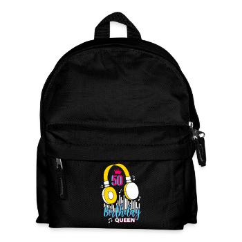 Birthday Queen 50th Birthday - Kids' Backpack - black - Front
