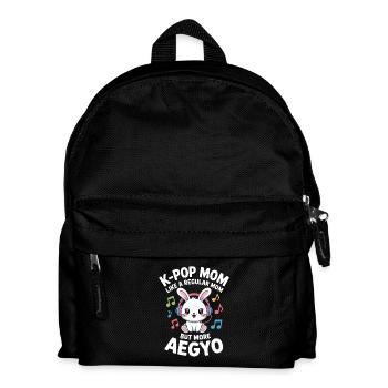 K-Pop Maman Drôle Corée Musique Aegyo - Sac à dos Enfant - noir - Devant