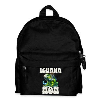 iguana - Kids' Backpack - black - Front