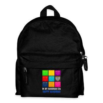 Ugly Jewish Xmas In My Hanukkah Era Funny Hanukkah - Kids' Backpack - black - Front