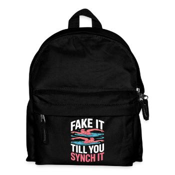 Synchronschwimmen Kunstschwimmen Wassersport - Kinder Rucksack - Schwarz - Vorne