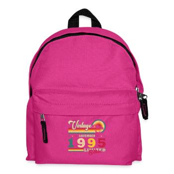 November 1995 Original Edition Vintage November - Kids' Backpack - fuchsia - Front