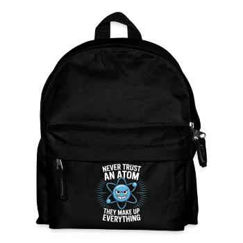 Chemise amusante de physique – Ne faites pas confiance à un dicton atomique - Sac à dos Enfant - noir - Devant