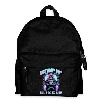 Birthday Gamer VR - Kinder Rucksack - Schwarz - Vorne
