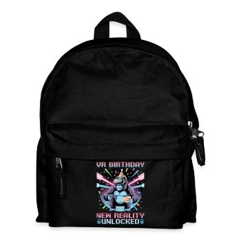Birthday Gamer VR - Kinder Rucksack - Schwarz - Vorne