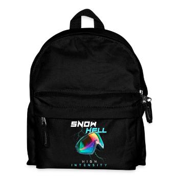 Snow Hell - High Intensity - Kids' Backpack - black - Front