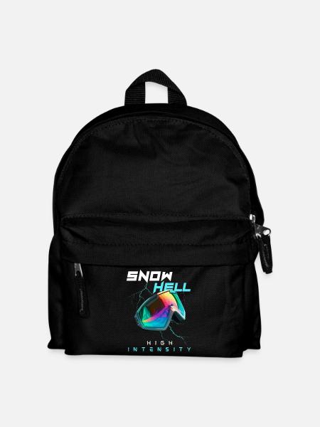 Snow Hell - High Intensity - Kinder Rucksack - Schwarz