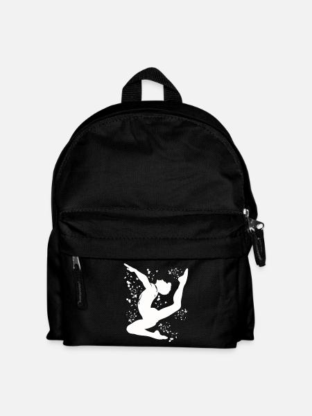 Turner Boden Kunstturnen - Kinder Rucksack - Schwarz