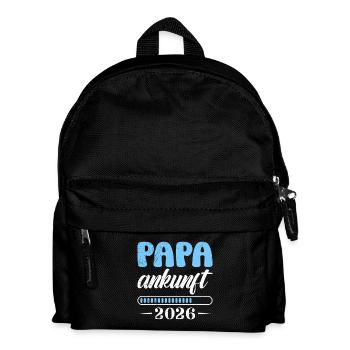 Dad-to-be DAD ARRIVAL 2026 Funny - Kids' Backpack - black - Front