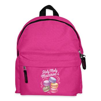 Macaron French Desserts - Kids' Backpack - fuchsia - Front