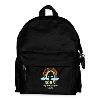 Son Birthday Best Child Stepson Best Sons - Kids' Backpack - black - Front
