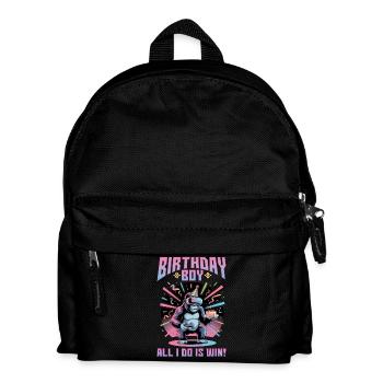 Birthday Gamer VR - Kinder Rucksack - Schwarz - Vorne
