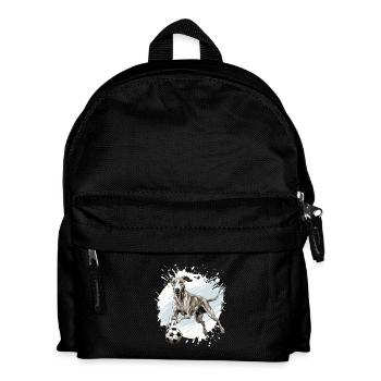 Équipe de football canin Greyhound - Sac à dos Enfant - noir - Devant