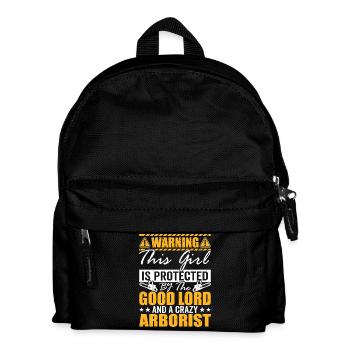 Cadeau drôle de menuisier - Sac à dos Enfant - noir - Devant