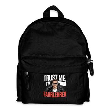 Driving instructor Driving school Cool driving instructor - Kids' Backpack - black - Front